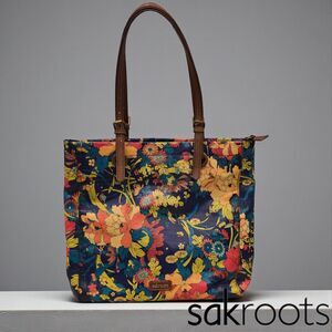 Artist Circle Collection from Sakroots Shoulder Handbag Purse Double Strap Tote